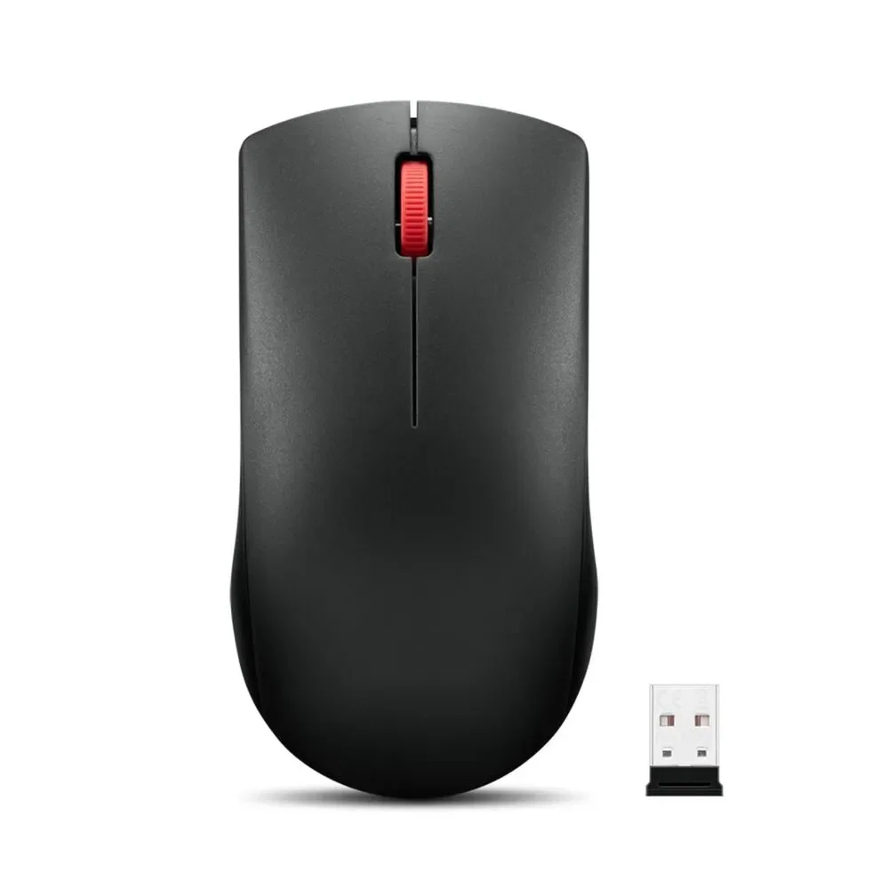Lenovo WL150 Wireless Mouse 2.4G Nano USB-A Ergonomic 1000 DPI Cordless Black